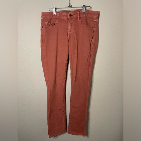 Pilcro and the Letterpress Denim - Pilcro and the Letterpress Red Denim STET Skinny Jeans sz 29